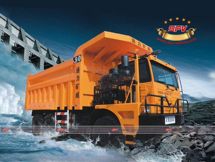 90 Tons Mine Dump Truck SHACMAN - RF